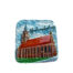 Magnet Neubrandenburg Konzertkirche – Relief Souvenir 6,5 × 6,5 cm